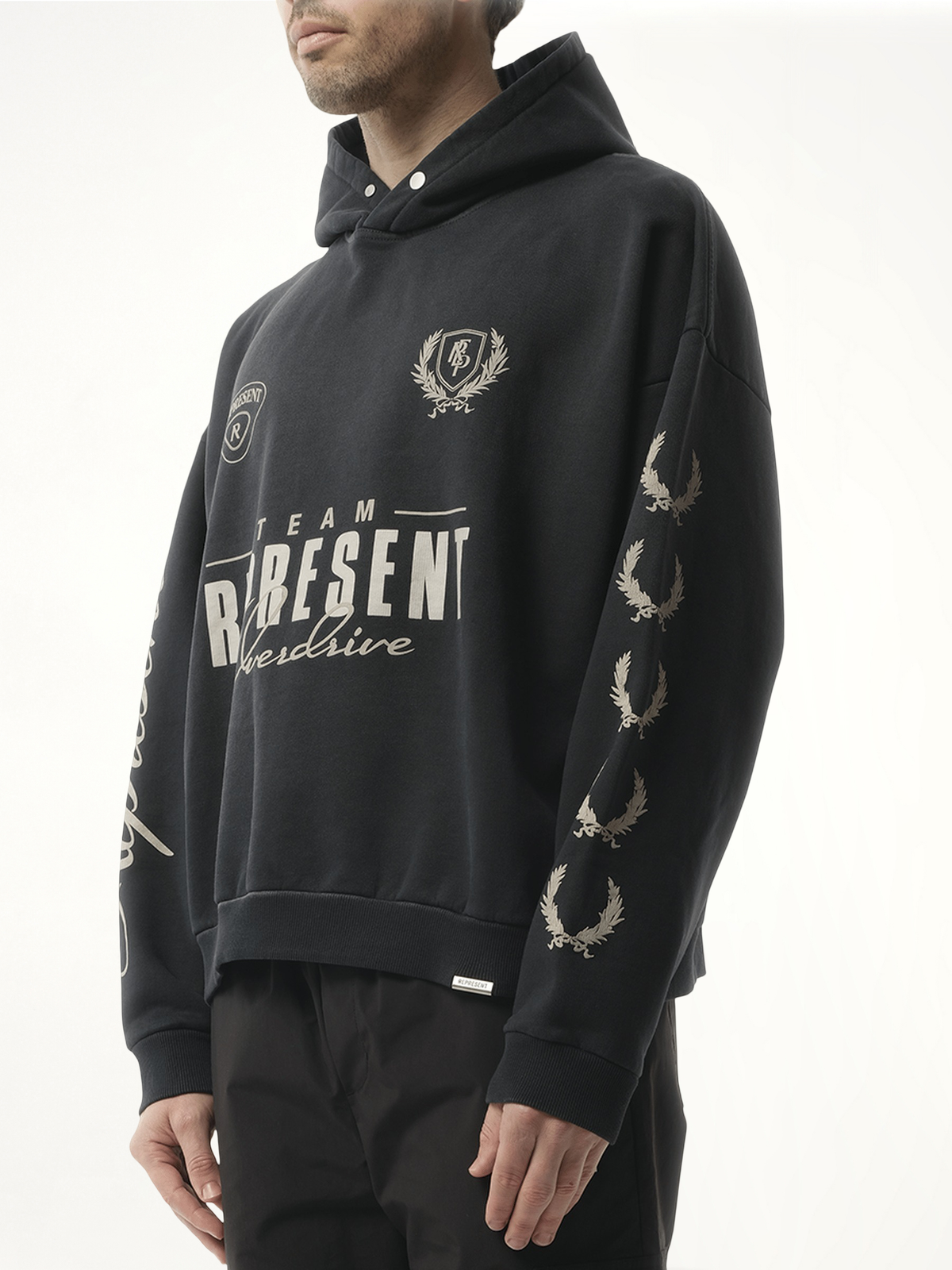 World Championship Hoodie in Stained Black