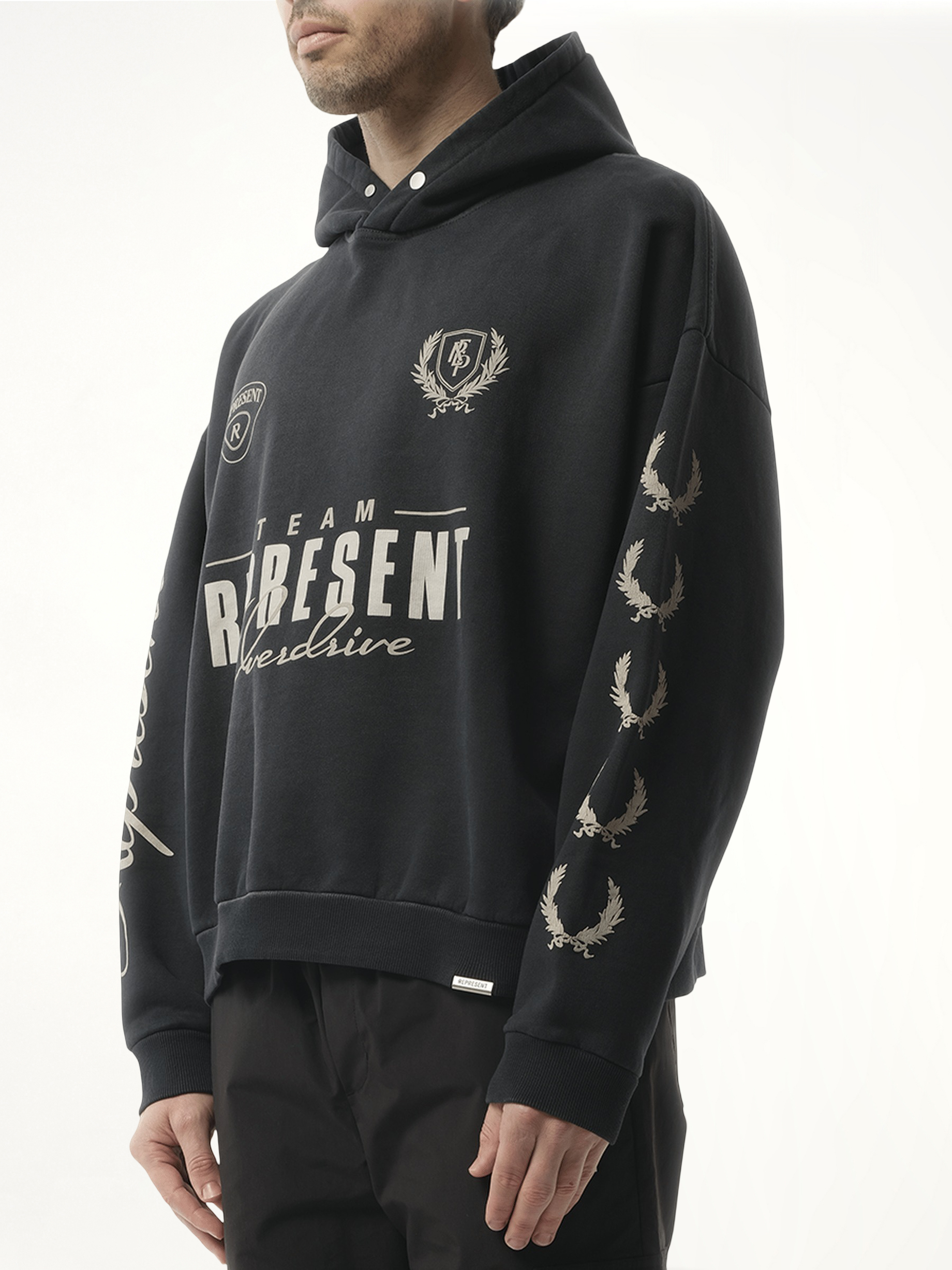 World Championship Hoodie in Stained Black
