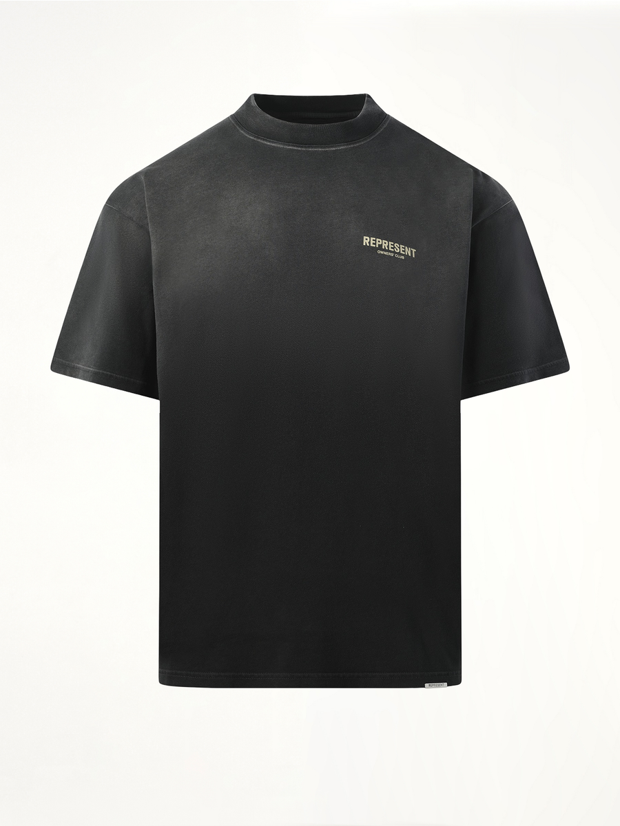 Represent Owners Club T-Shirt in Aged Black
