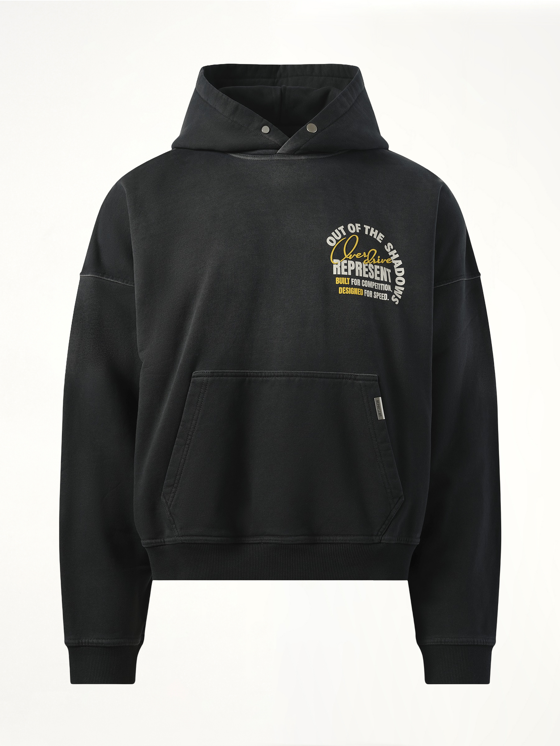Out Of The Shadows Hoodie in Stained Black