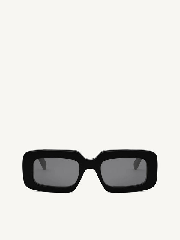 Cl40313U Acetate Sunglasses in Black