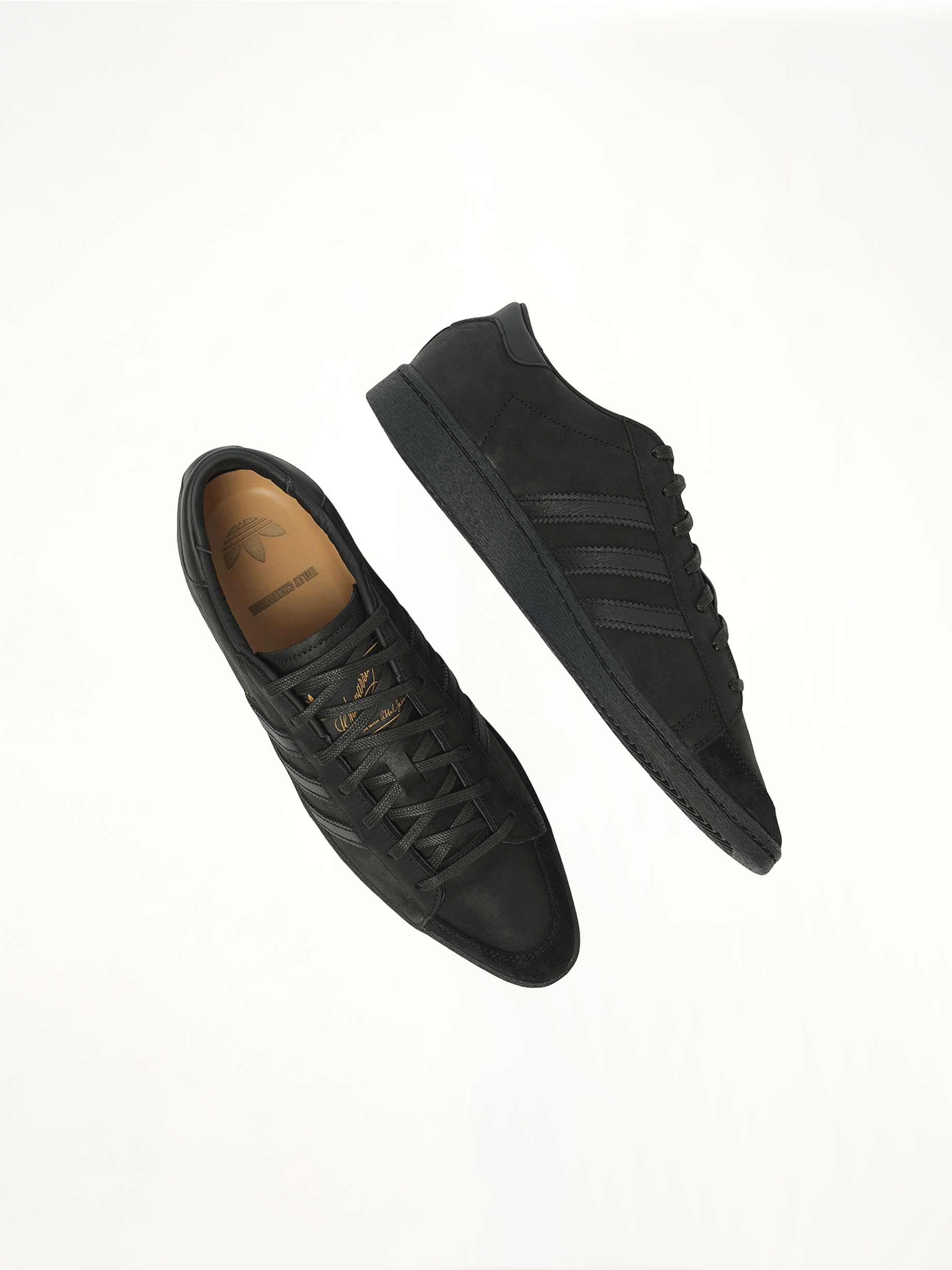 Adidas X Chavarria Dress Shoes in Black Top View | WILLY CHAVARRIA
