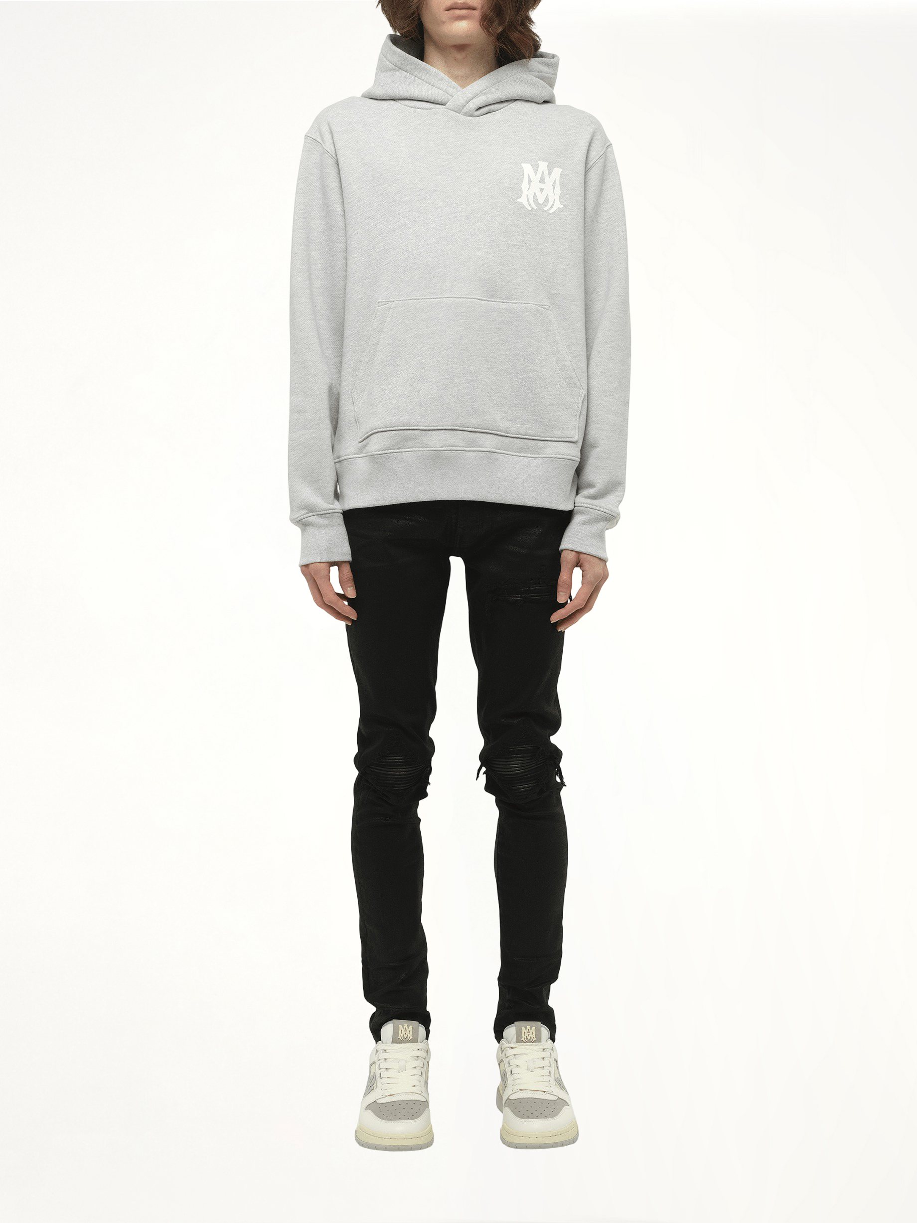 MA Core Logo Hoodie in Grey