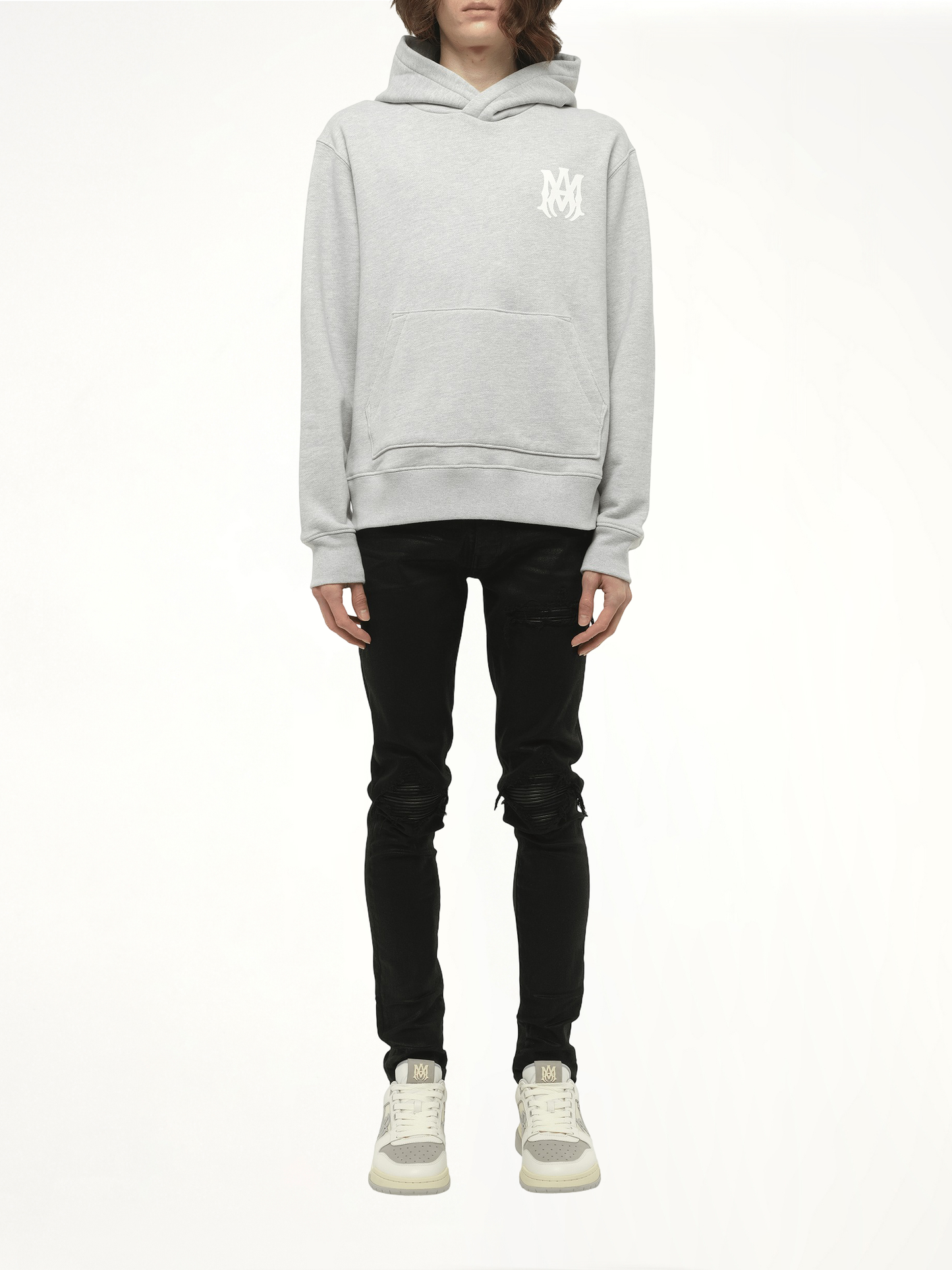 MA Core Logo Hoodie in Grey