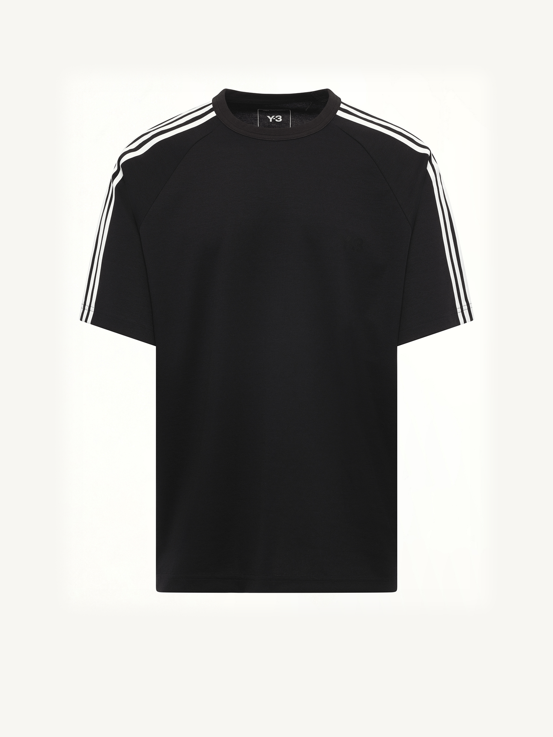 Short Sleeve T-Shirt 3-Stripes in Black
