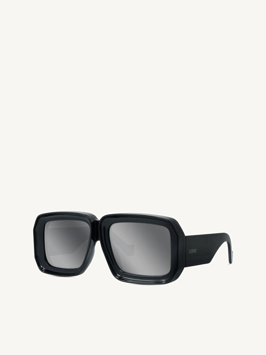LW40064U INJECTED Sunglasses in Black
