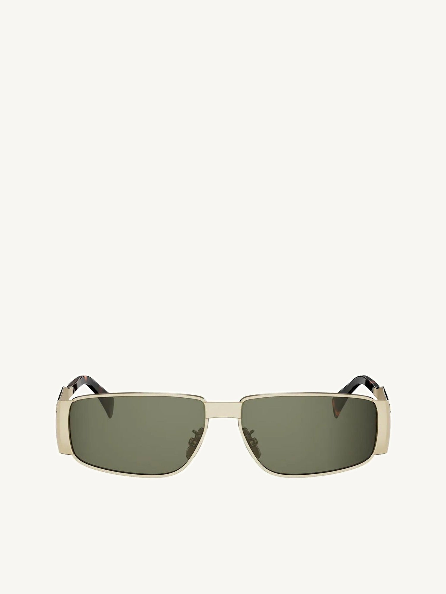 CL40325U 5930N METAL SUNGLASSES in Shiny Endura Gold/Green