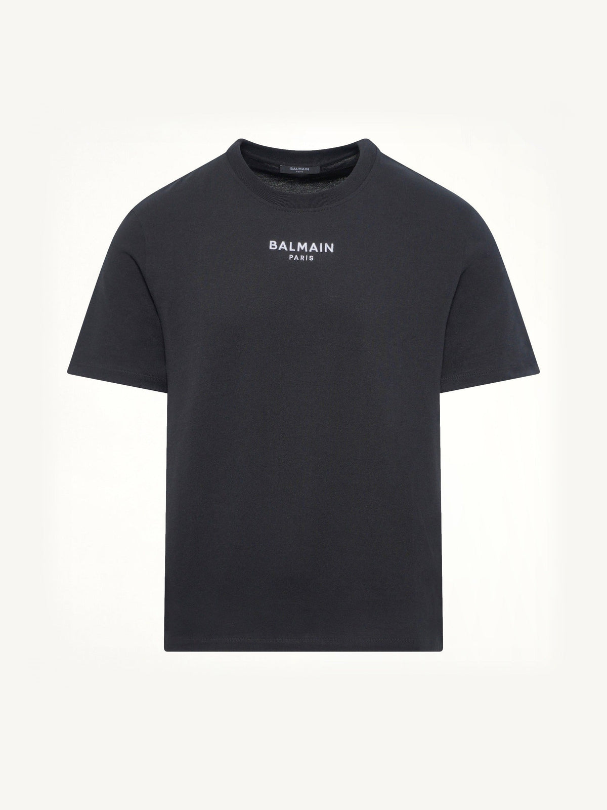 Small Balmain Paris T-Shirt in Black/White