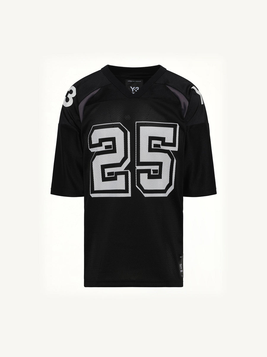 Y-3 X NBHD Football Jersey in Black