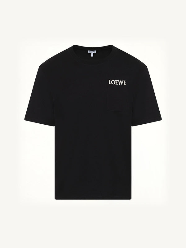 Loewe Relaxed Fit T-Shirt in Black