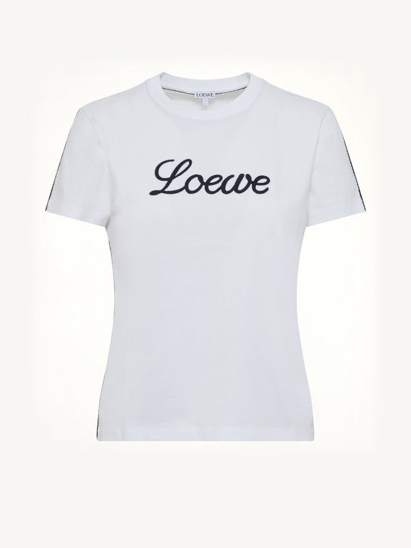 Loewe Relaxed Fit T-Shirt in White