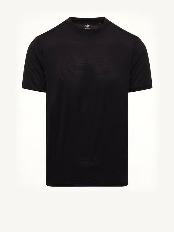 247 DNA Mesh T-Shirt in Jet Black