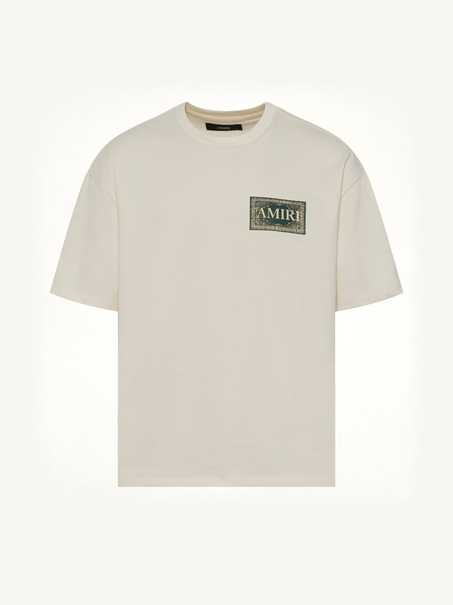 Bandana Oversized T-Shirt in Ivory