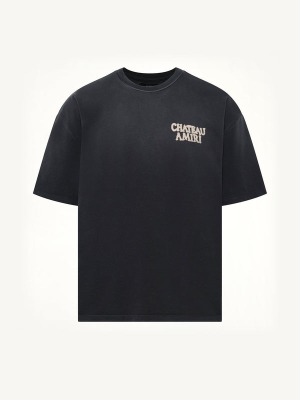 Chateau Amiri Oversized T-Shirt in Black
