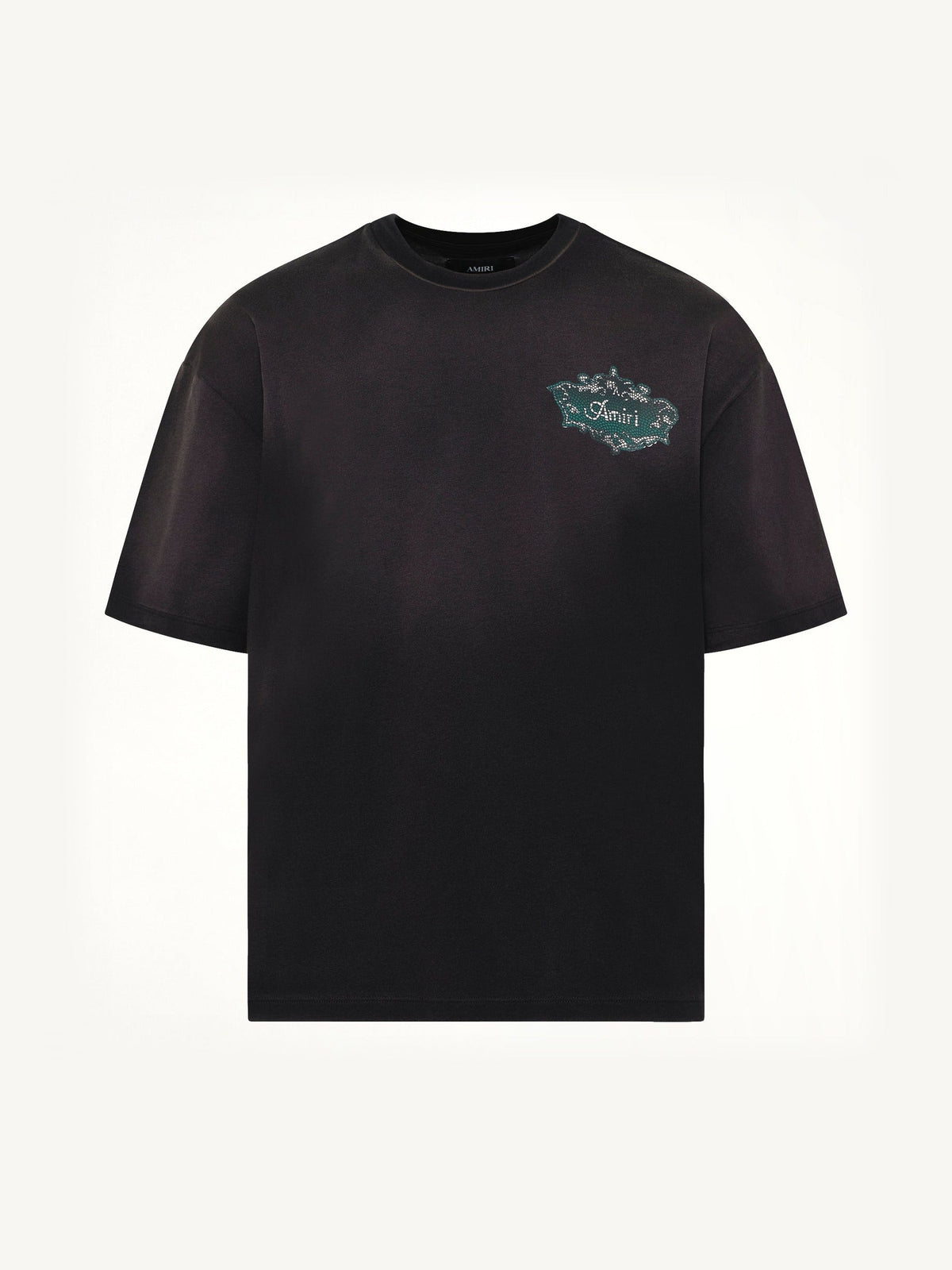 Chateau Crest Oversized T-Shirt in Black