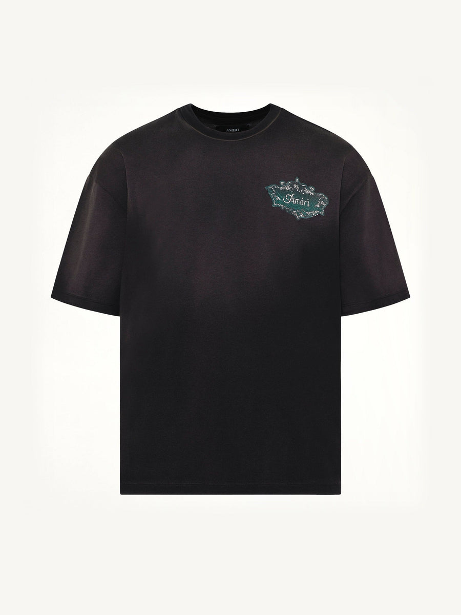 Chateau Crest Oversized T-Shirt in Black
