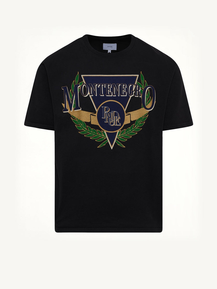 Montenegro Regatta T-Shirt in Vintage Black