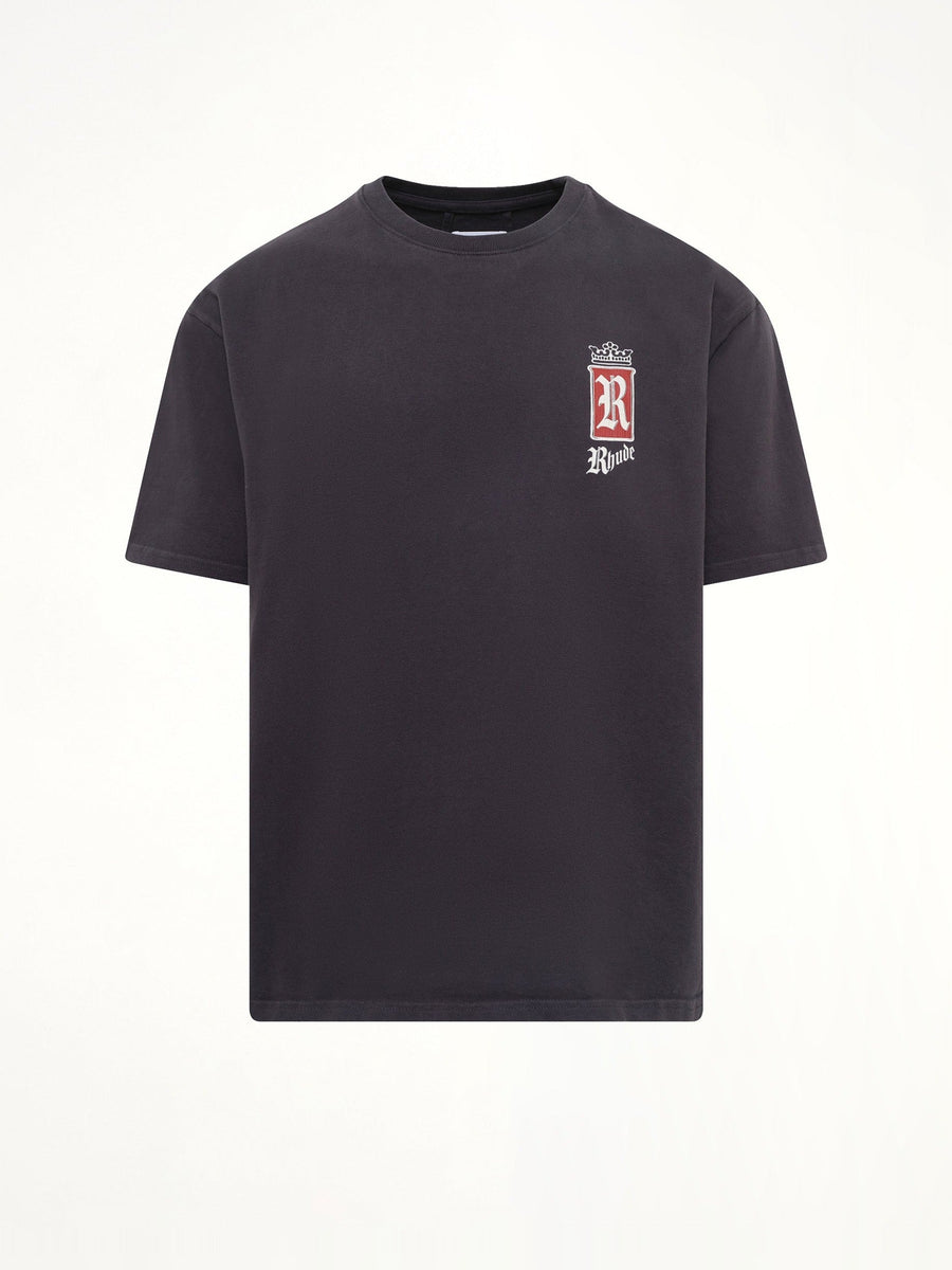 Rhude Fumar 91 T-Shirt in Vintage Black