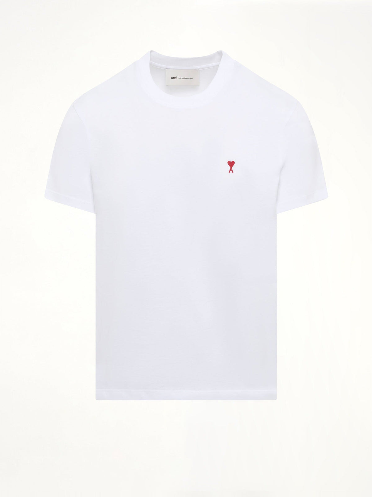 Ami De Coeur T-Shirt in White/Red