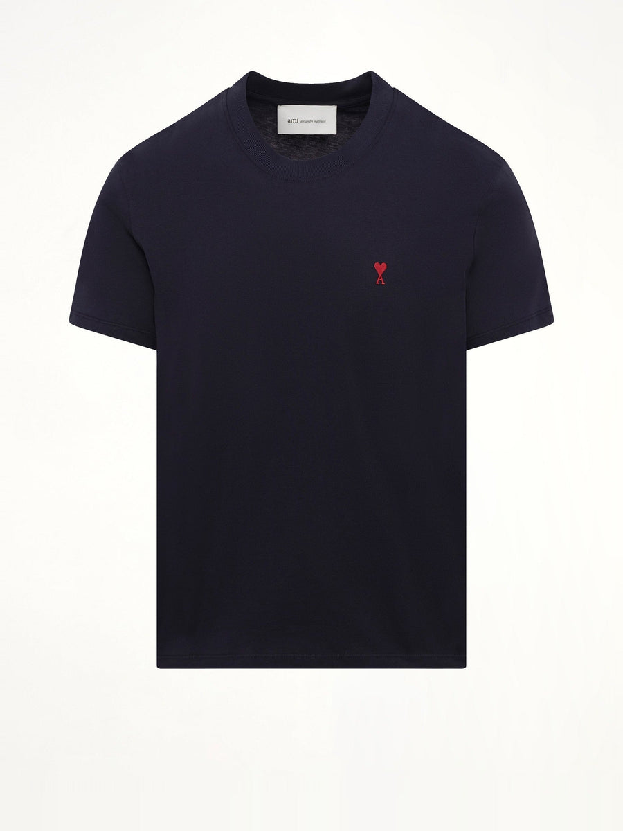 Ami De Coeur T-Shirt in Navy/Red