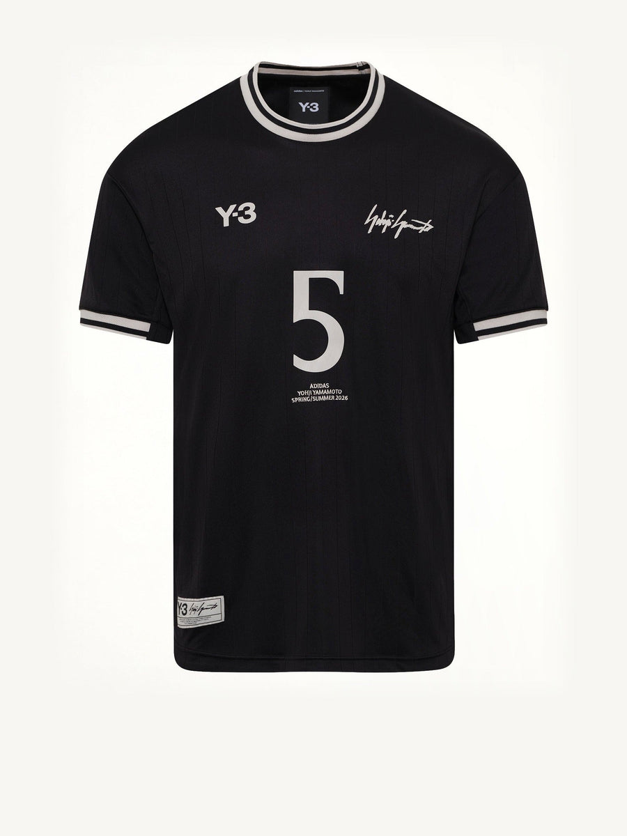 Elite 5 Football Jersey in Black