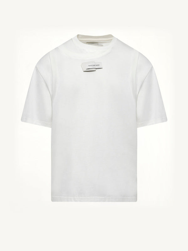 Deconstructed T-Shirt in White