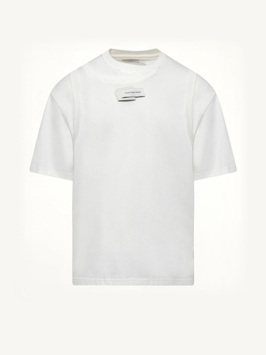 Deconstructed T-Shirt in White