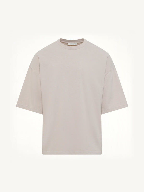 Heavy Boxy T-Shirt in Off White
