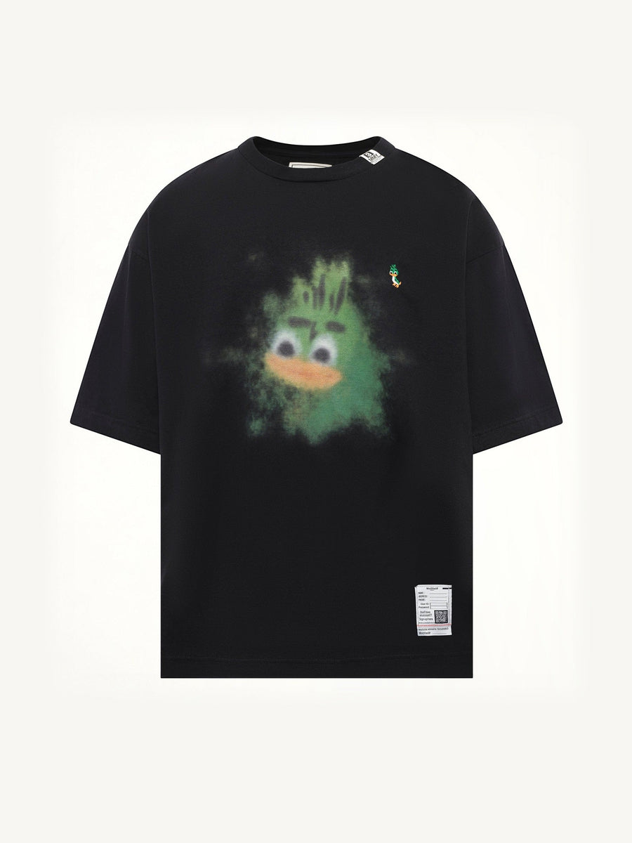 Leon Printed T-Shirt in Black
