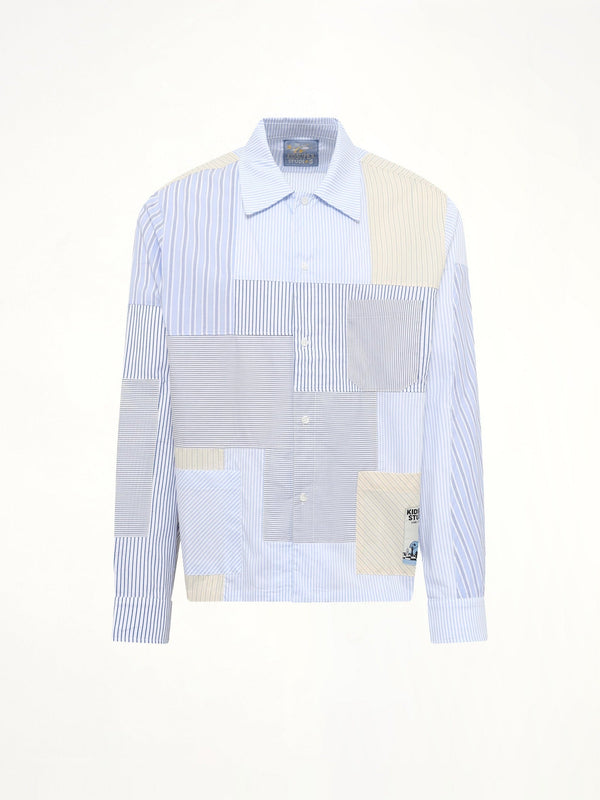 Patchwork Overshirt in Multicolour