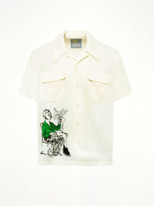 Tecnacolor Dreams Lycra Shirt in Cream