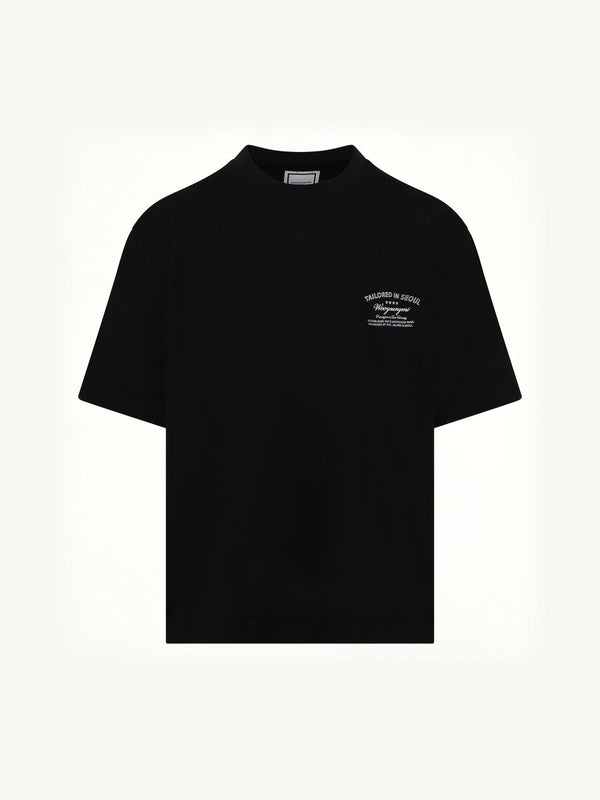 Tailored in Seoul T-Shirt in Black