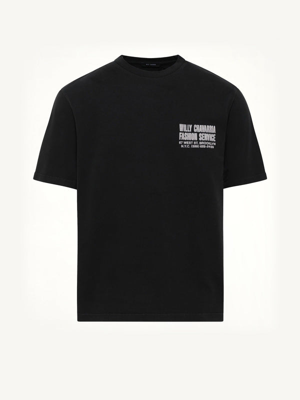 "Fashion Services" Standard T-Shirt in Black