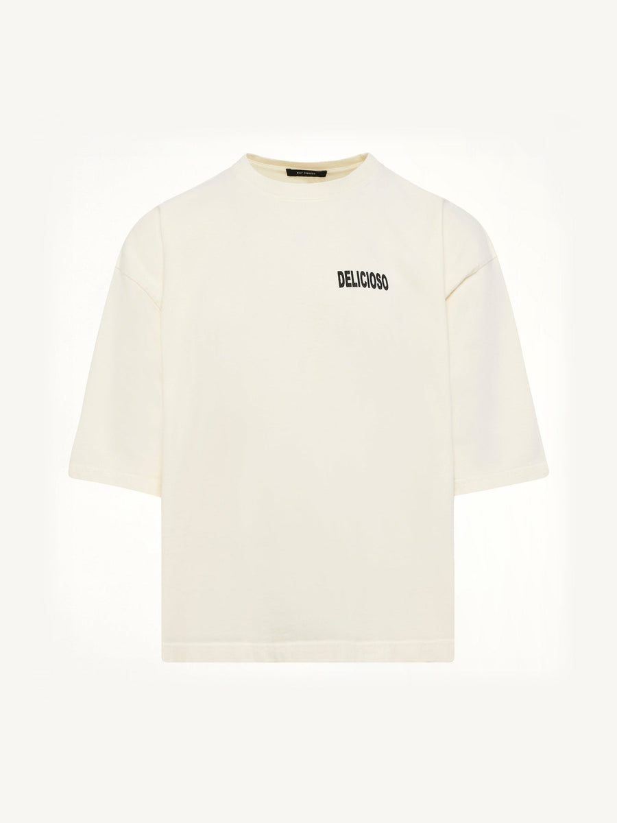 Willy's Taco Shop Buffalo T-Shirt in White
