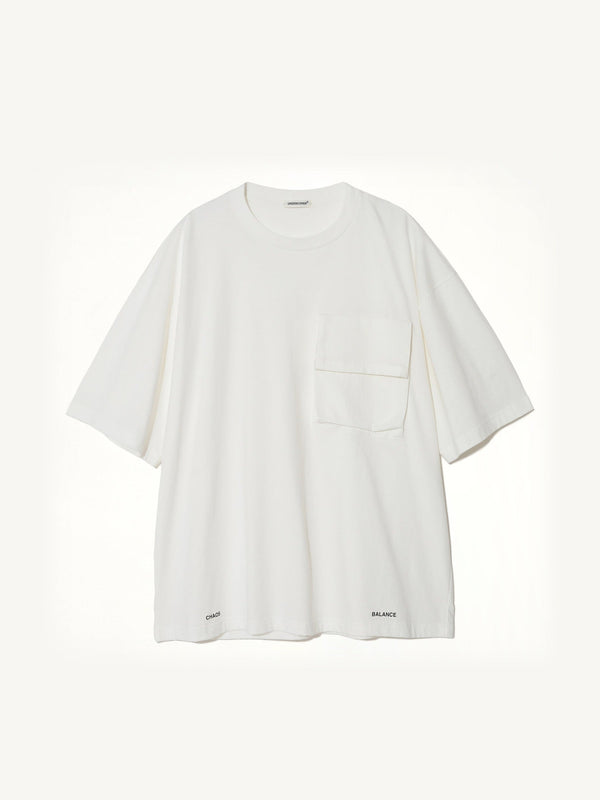 Chaos Balance Pocket T-Shirt in White