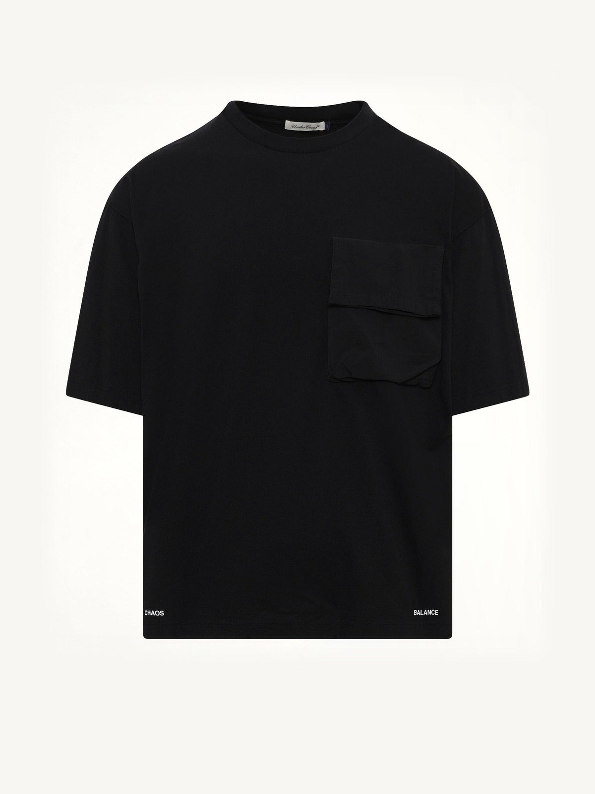 Chaos Balance Pocket T-Shirt in Black