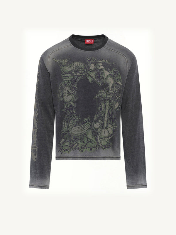 T-JORI-A LS T-Shirt in Black
