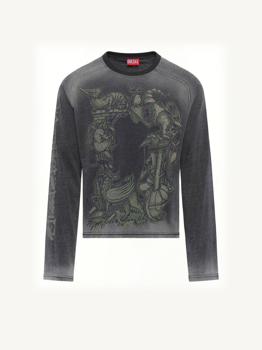 T-JORI-A LS T-Shirt in Black