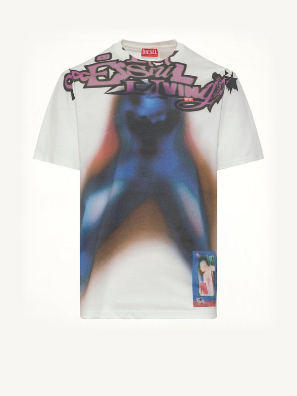 T-BOXT-V13 T-Shirt in White