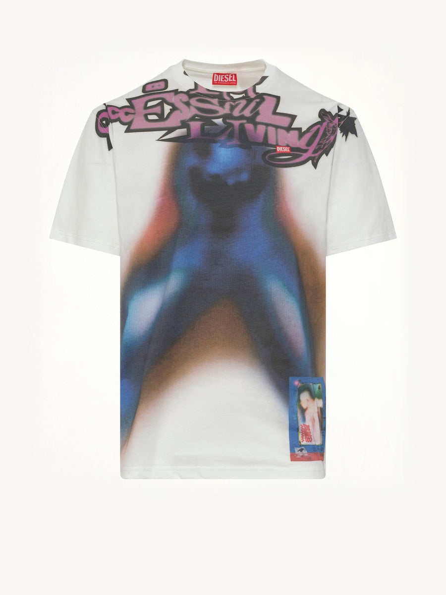 T-BOXT-V13 T-Shirt in White