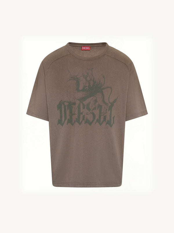 T-JUSSI-A T-Shirt in Brown