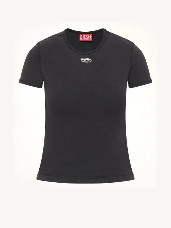 T-UNCUTIESLONG-OD T-Shirt in Black