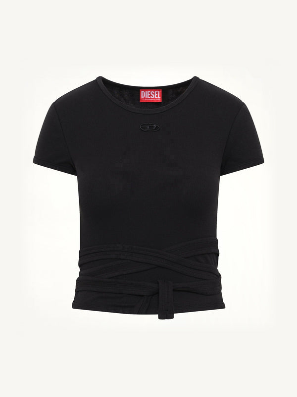 T-BUNNY-TAIL-S1 T-Shirt in Black