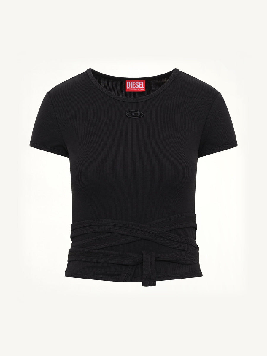 T-BUNNY-TAIL-S1 T-Shirt in Black