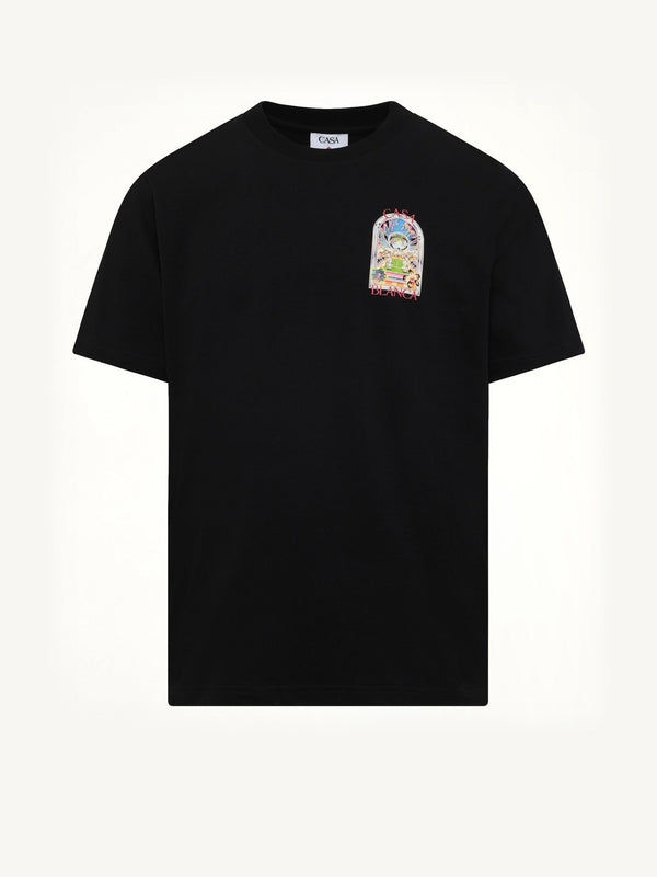 Tennis Landscape Classic T-Shirt in White