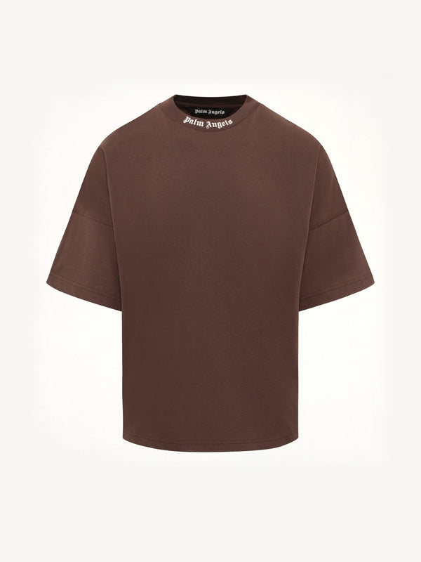 Classic Logo Over T-Shirt in Brown