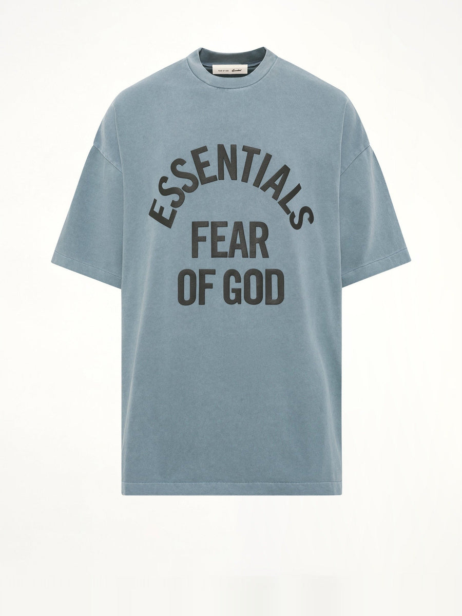Campus 90's Short Sleeve T-Shirt in Faded Coastal