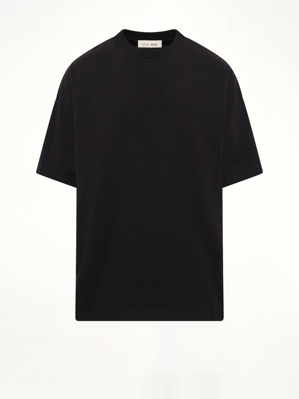 Signature 90's Short Sleeve T-Shirt in Black