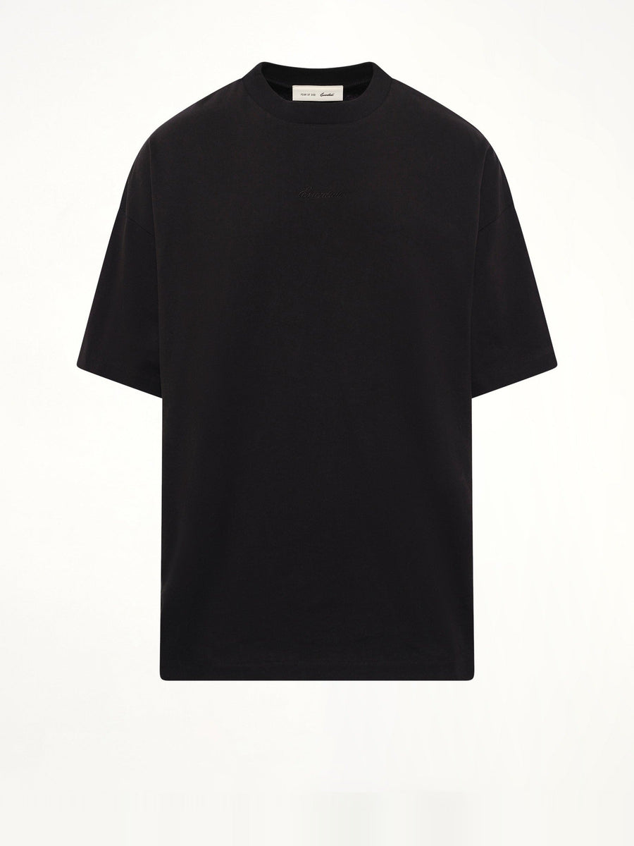 Signature 90's Short Sleeve T-Shirt in Black