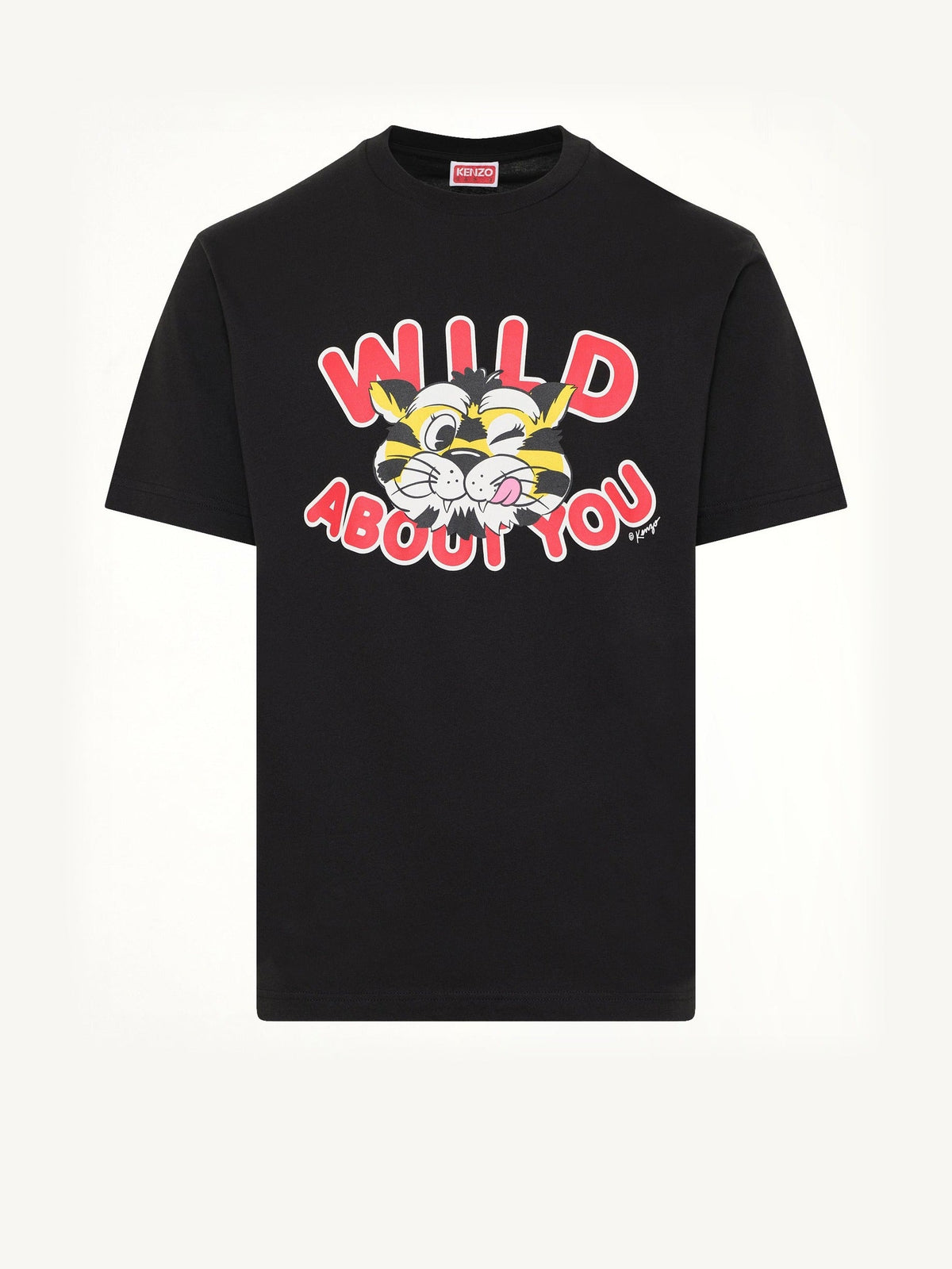 Kenzo Wild Tiger Classic T-Shirt in Black